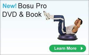 New Bosu Pro, DVD, and Book