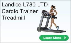 Landice L780 LTD Cardio Trainer Treadmill