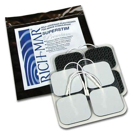Super Stim Electrodes W/ Silver Matrix Foam 10Pkgs