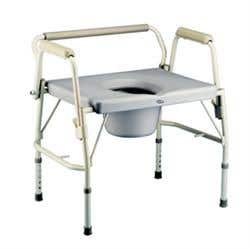 Invacare Bariatric Drop-Arm Commode