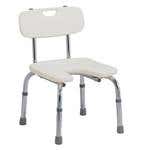 Mabis/Dmi Hygienic Bath Seat With Backre
