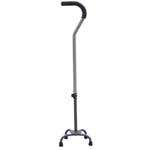 Quad Cane Small Base With Straight Handle