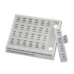 Mabis/Dmi Large Weekly Medication Planner/Holder