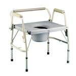 Invacare Bariatric Drop-Arm Commode