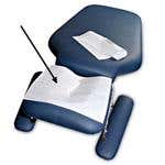 Premium Headrest Squares With Face Slot - 12" X 12"