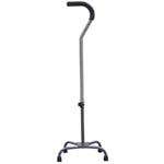 Quad Cane Large Base With Straight Handle