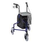 Mabis/DMI 3 Wheel Aluminum Rollator With Tray