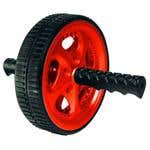 Valeo Dual Ab Wheel Black Tread W/ Red Wheels