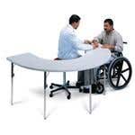 Hausmann Horseshoe Adjustable Activity Table