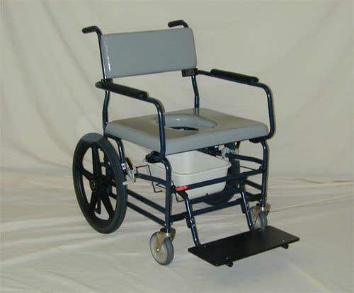 Bariatric Shower/ Commode Chair, Model 720, 600Lb Capacity