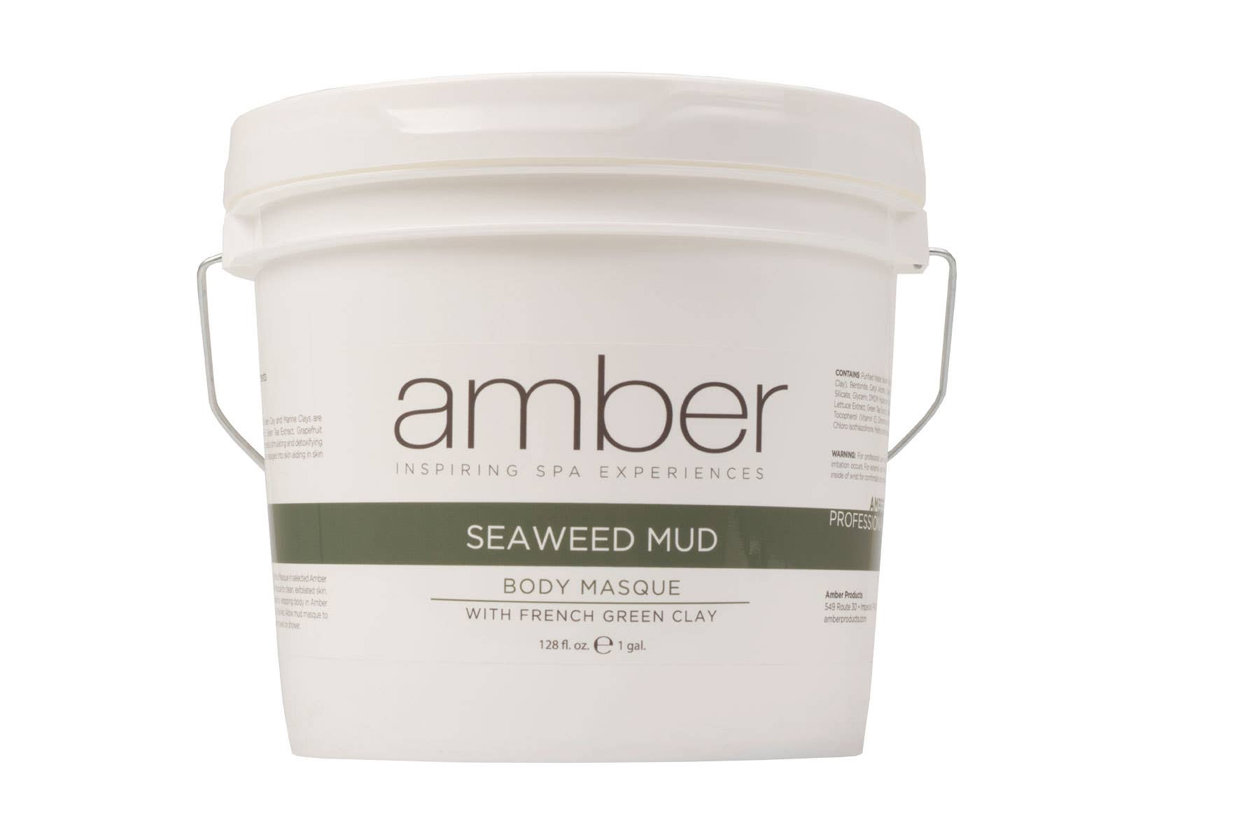 Amber Seaweed Mud Body Masque with French Green Clay