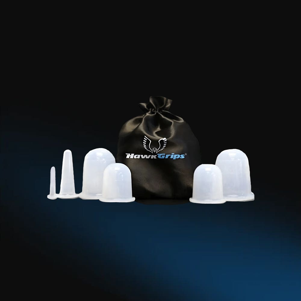 HawkGrips® Cupping Set - 6 Silicone Cups