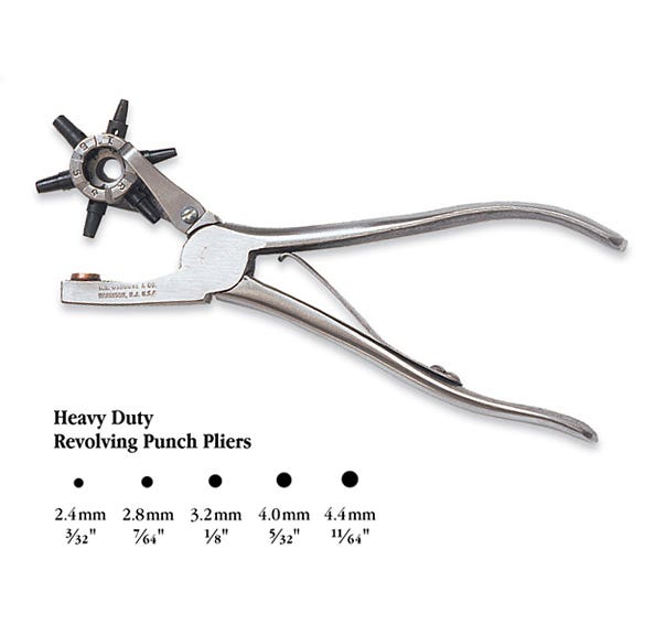 Heavy Duty Revolving Punch Pliers