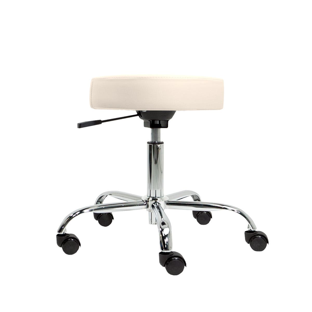 EarthLite® Pneumatic Low Height Rolling Stool without Back