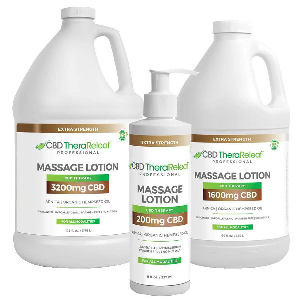 CBD TheraReleaf®Professional Massage Lotion Extra Strength
