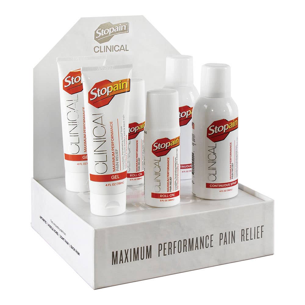 Stopain® Clinical Counter Display Starter Pack