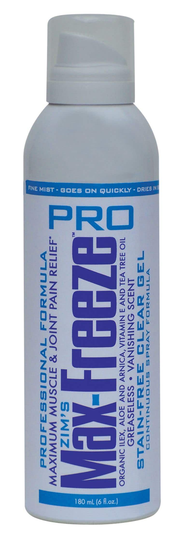 MAX-FREEZE PRO BUY 3 6OZ SPRAYS GET 1 FREE