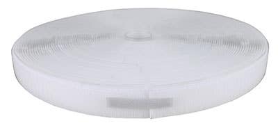 Velcro 1 self-adhesive hook, 25 yard dispenser box, white