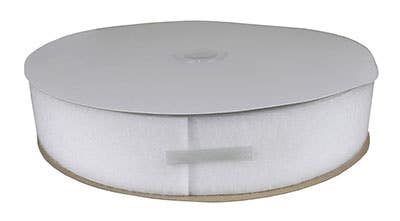 Velcro 2 loop, 25 yard, white