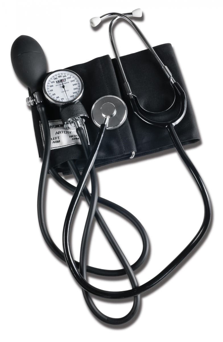 Home Blood Pressure Kit with Separate Stethoscope - Large