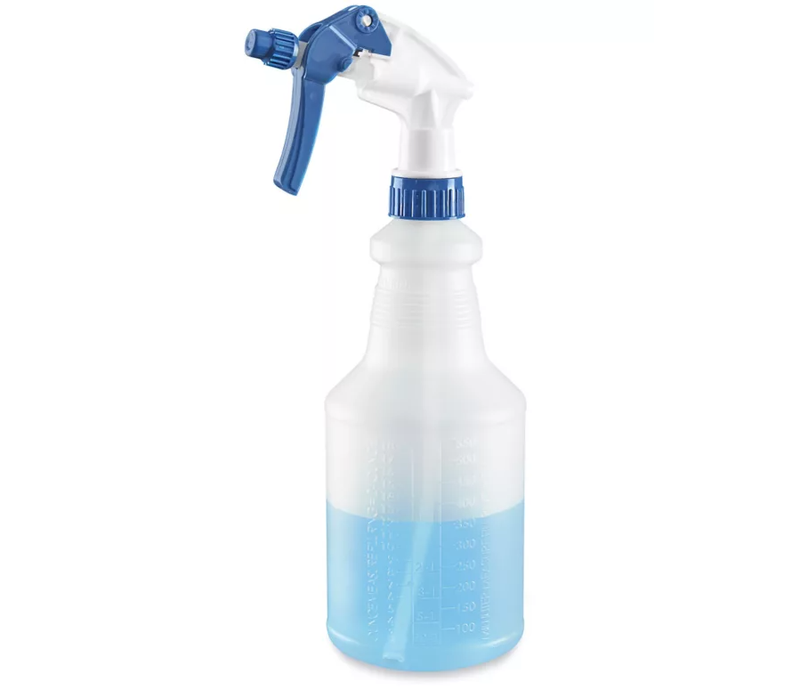 24 Oz. Spray Bottle With Blue Nozzle