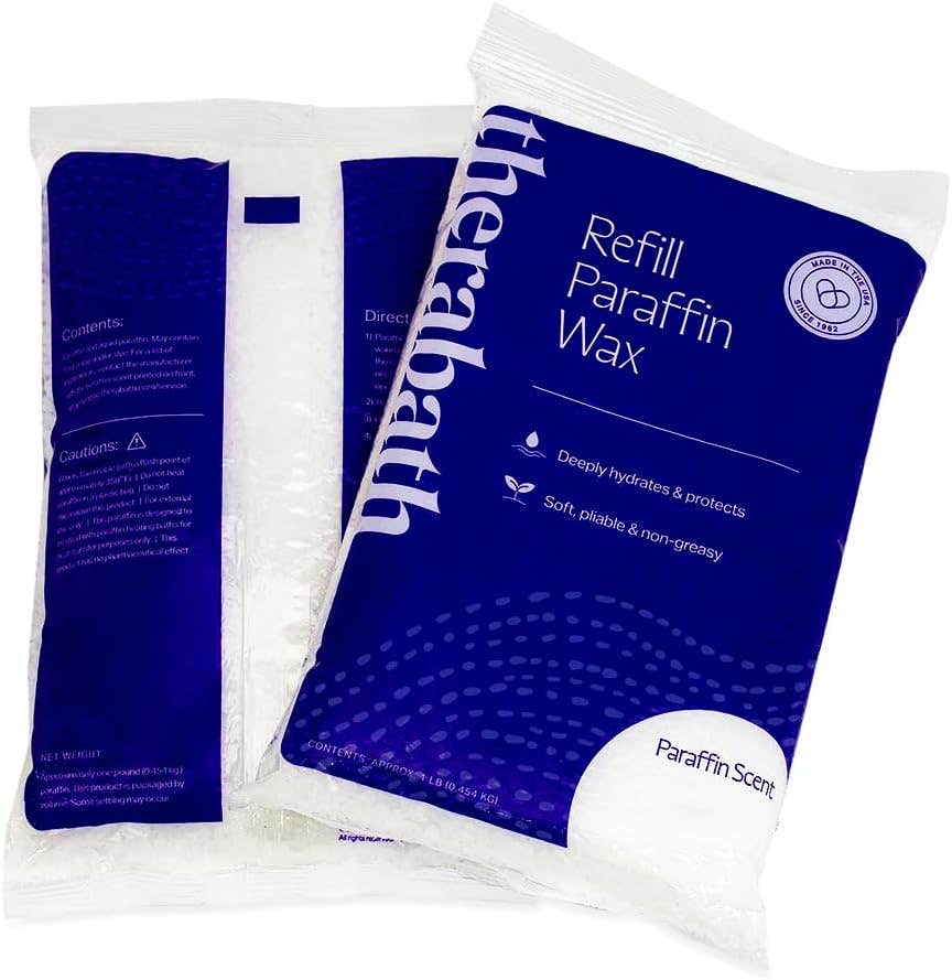 TheraBath Pro Professional Grade Refill Paraffin Wax - 1 lb.