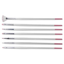 DL Professional 7 Piece Nail Art Brush Set