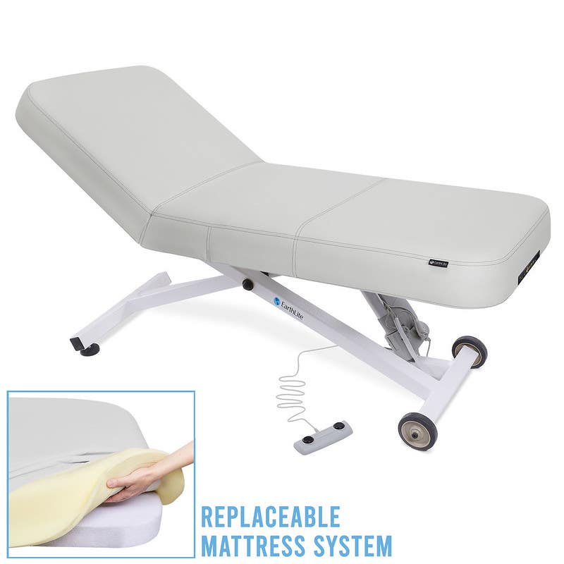 EarthLite® ELLORA LX™ Full Electric Tilt  Multi-Purpose Treatment Table w/Replaceable Mattress