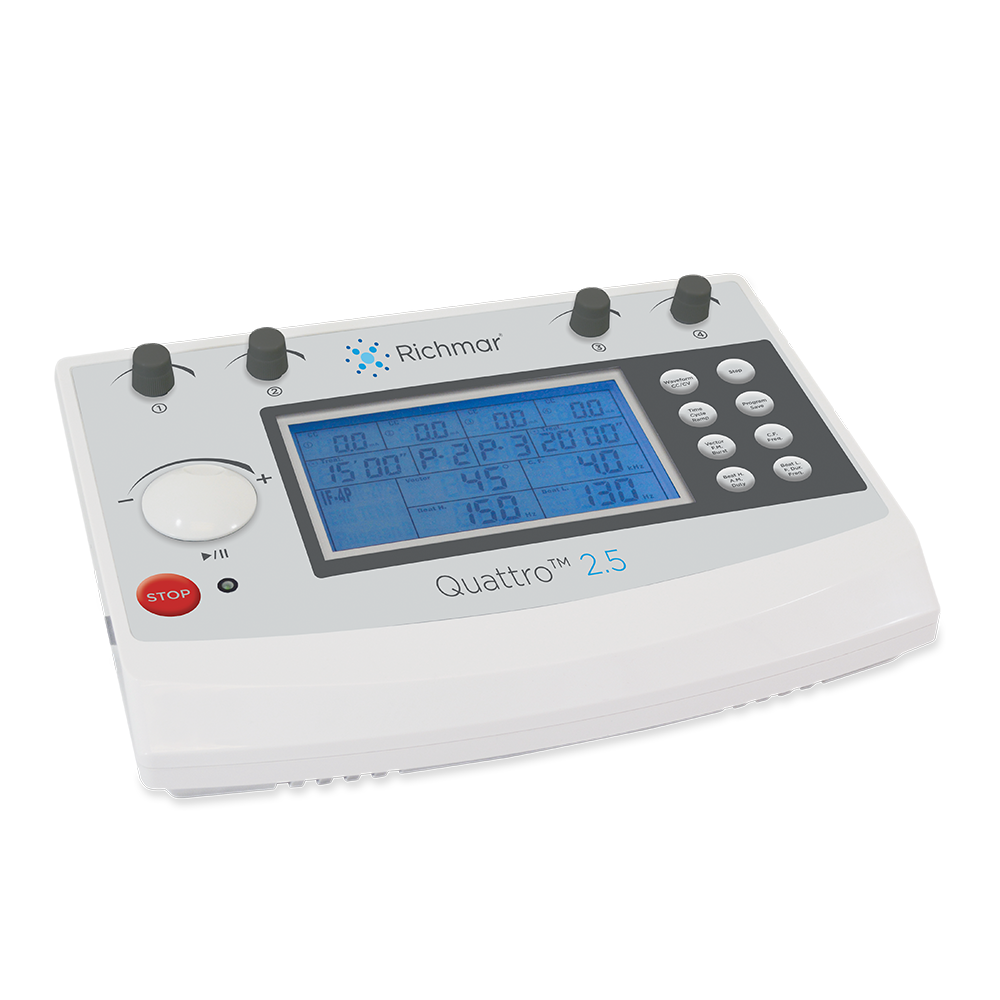 Quattro™ 2.5 Professional Electrotherapy Device - TENS/EMS/IF/Russian