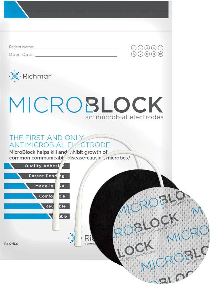 Richmar® MicroBlock Anti-Microbial Electrodes