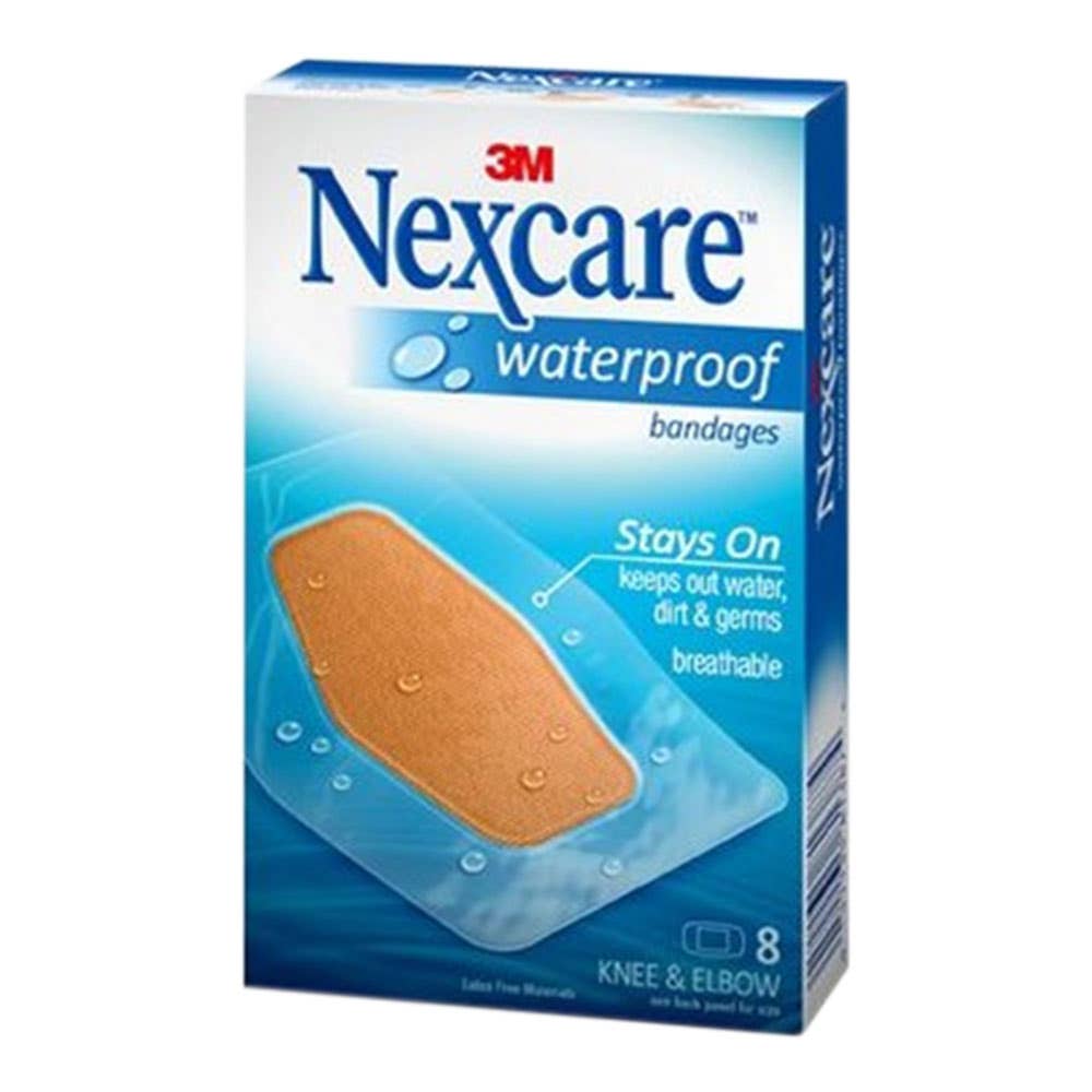 Nexcare Waterproof Knee/Elbow Bandaides