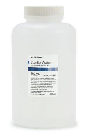 Mckesson Sterile Water For Irrigation, 500Ml
