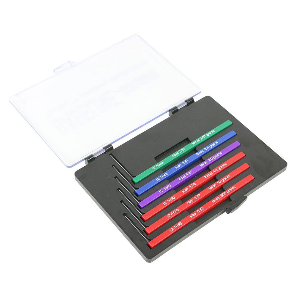 Baseline Tactile Monofilament - 6-piece Set - Foot - 2.83, 3.61, 4.31, 4.56, 5.07, 6.65 gram