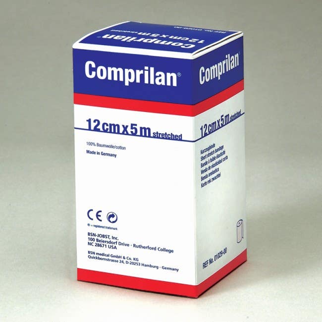 Comprilan Cotton Short Stretch Comp Bndg 12Cm Cs20
