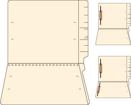 Manila Filing Folders 14Pt. - Medical File Folders