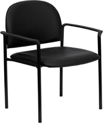 Flash Chair with Arms, Black
