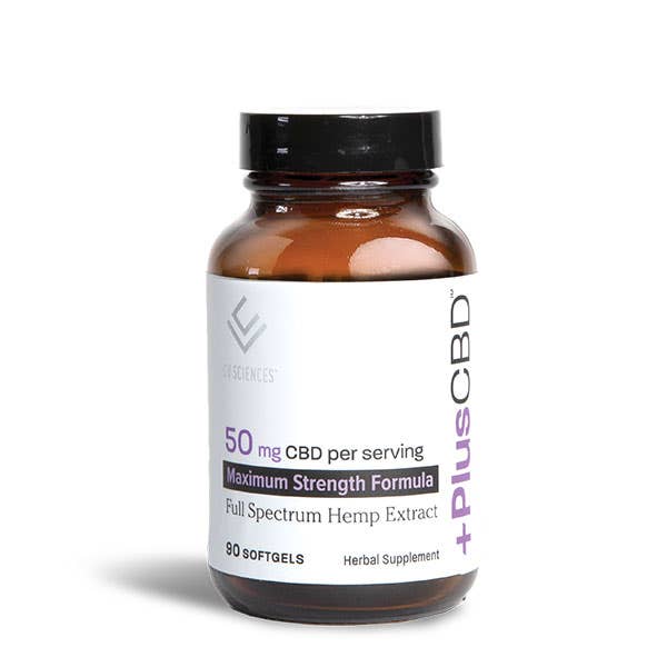 +PlusCBD™ Softgels Maximum Strength Formula