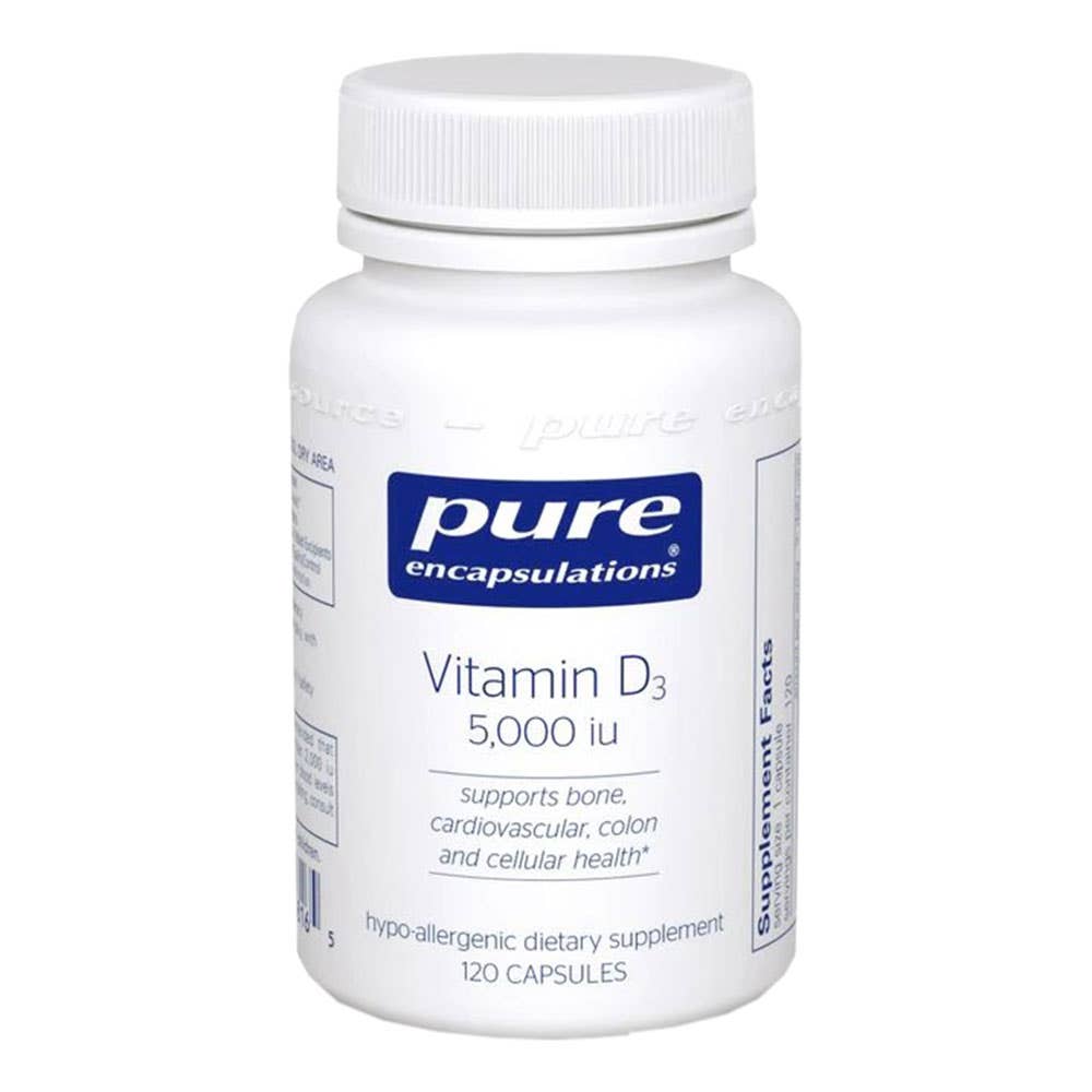 Pure Encapsulations® Vitamin D3 125 mcg (5,000 IU)