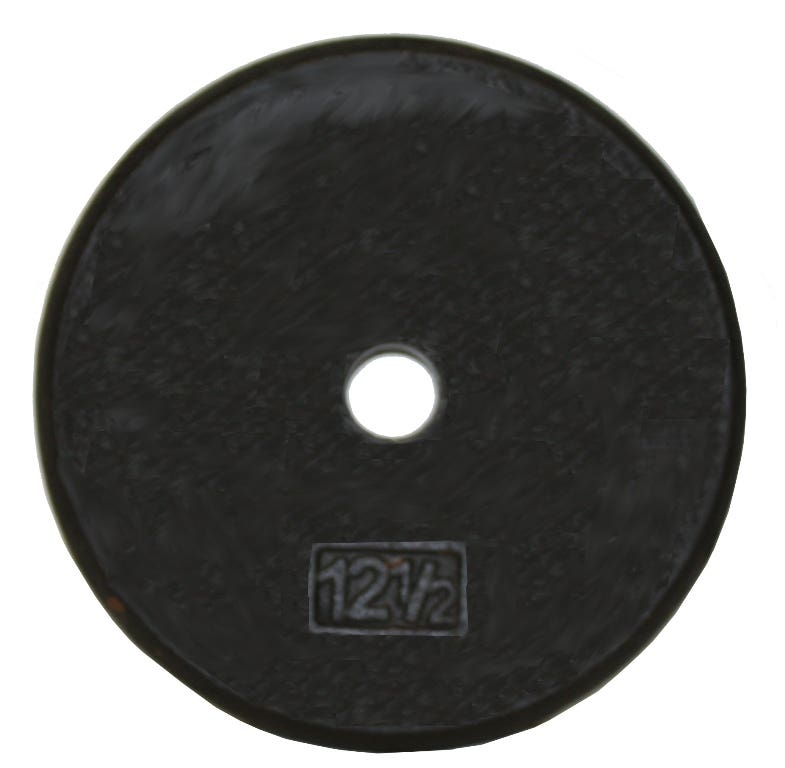 Iron Disc Weight Plate-12.5Lb