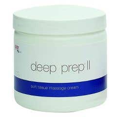 Deep Prep II tissue massage cream, 15 ounce jar