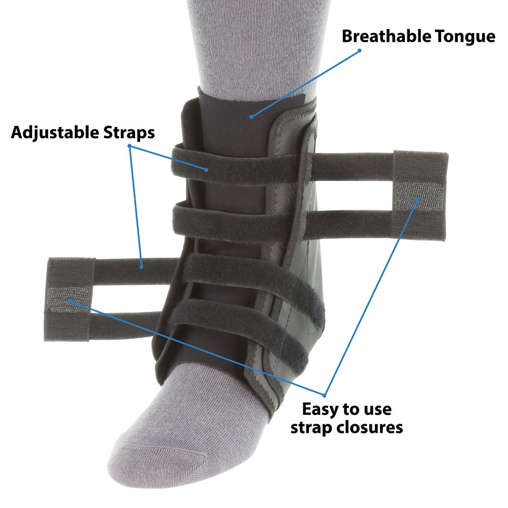 Swedeo Easy Lok Ankle Brace