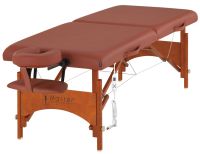 Master® Massage Equipment 28 Fairlane™ Portable Massage Table with Therma-Top® Package Cinnamon