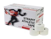 Strapit Athletic Tape, 15 (38 mm) Roll, Box of 32