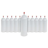 8 oz. Applicator Bottles with Yorker Cap (Dozen)