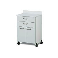 Mobile Treatment Cabinet W/ 2 Doors2 Drawers