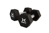 Matrix Fitness Urethane Hex Plus Dumbbells Set 5-50lbs