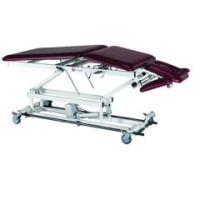 Treatment Table - Electric Hi-Low, 5-Section with Bar Activated Switch - Treatment Table - Electric Hi-Low, 27 X 76 X (24-33), 5-Section, Casters
