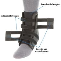 Swedeo Easy Lok Ankle Brace