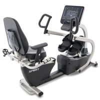 Spirit Fitness CRS800S Recumbent Stepper with Swivel Seat