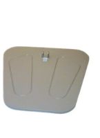 Large stand-on lifting base for push-pull and back-leg-chest dynamometers